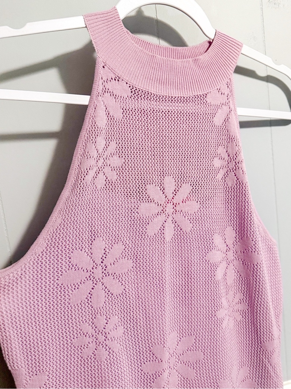 Pink Lily Lavender Floral Maxi Dress - Picture 2 of 5